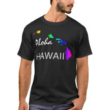 ALOHA - HAWAII ISLANDS NEON REGENBOOG