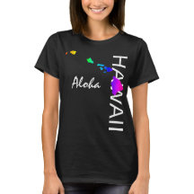 ALOHA - HAWAII ISLANDS NEON REGENBOOG