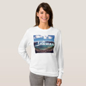 Aloha Hawaii Islands Stand Up Paddling T-shirt (Voorkant volledig)