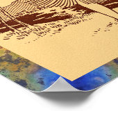 Aloha Hawaii! Klein Poster (Hoek)