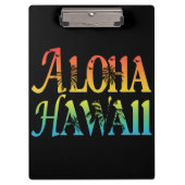 Aloha Hawaii Klembord (Voorkant)