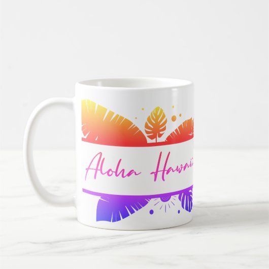 Aloha Hawaii Koffiemok (Links)