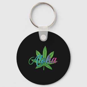 Aloha Hawaii Leaf van het eiland - Aloha Spirit Sleutelhanger