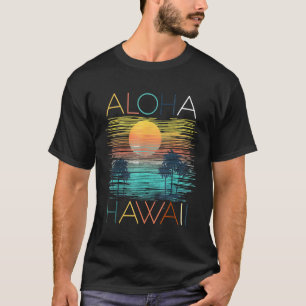 Aloha Hawaii Luau Hawaiian TShirt Vakantie