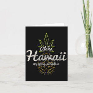 Aloha Hawaii Luau Kostuum Hawaiian Vakantie Pineap Kaart