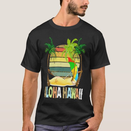 Aloha Hawaii matching Hawaiian outfits for the fam T-shirt (Voorkant)