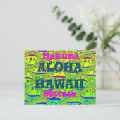 Aloha Hawaii Met liefde voor Hawaii Hakuna Matata Briefkaart (Staand voorkant)