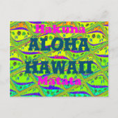 Aloha Hawaii Met liefde voor Hawaii Hakuna Matata Briefkaart (Voorkant)