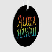 Aloha Hawaii Ornament (voorkant)