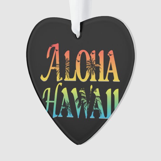 Aloha Hawaii Ornament (voorkant)