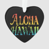 Aloha Hawaii Ornament (achterkant)