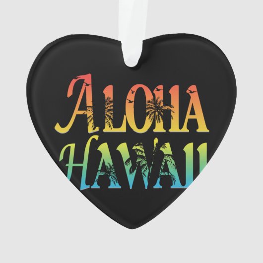 Aloha Hawaii Ornament (achterkant)