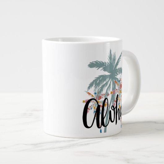 Aloha Hawaii Palm Tree Mok Hawaiian Island (Voorkant rechts)