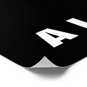 Aloha Hawaii Palm Trees Tropics Sunset Travel Poster (Hoek)