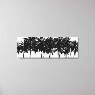 Aloha Hawaii Palm Trees Tropics Travel Canvas Afdruk