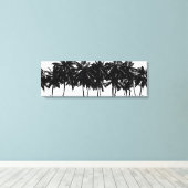 Aloha Hawaii Palm Trees Tropics Travel Canvas Afdruk (Insitu (Houten vloer))