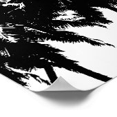 Aloha Hawaii Palm Trees Tropics Travel Poster (Hoek)