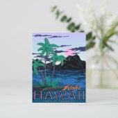 Aloha Hawaii, paradijs in de stille oceaan, , reiz Briefkaart (Staand voorkant)