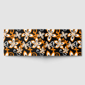 ALOHA HAWAII PATROON IN ZWART EN SINAASAPPEL GASTENBOEK (Volledig)