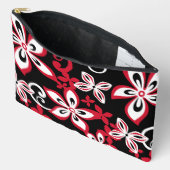 ALOHA HAWAII PATROON IN ZWART/ROOD ETUI (Open)