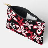 ALOHA HAWAII PATROON IN ZWART/ROOD ETUI (Open)