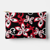 ALOHA HAWAII PATROON IN ZWART/ROOD ETUI (Voorkant)