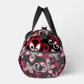 ALOHA HAWAII PATROON IN ZWART/ROOD PLUNJEZAK (Rechts)