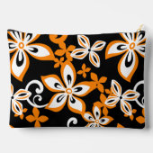 ALOHA HAWAII PATROON IN ZWART/SINAASAPPEL ETUI (Achterkant)