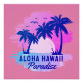 aloha hawaii perfect poster (Voorkant)