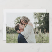 Aloha Hawaii Photo Beach Wedding Save the Date (Achterkant)