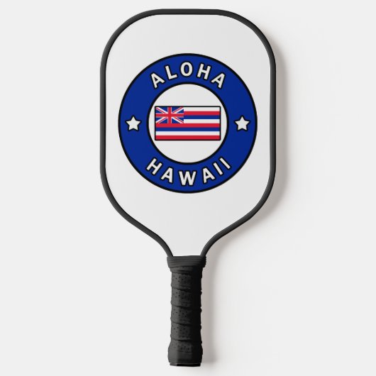 Aloha Hawaii Pickleball Paddle (Achterkant)