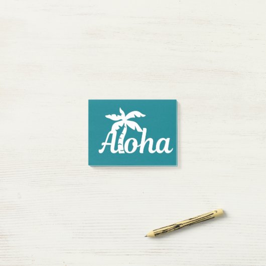 Aloha Hawaii Post-it® Notes (Op bureau)
