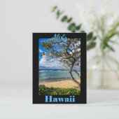 Aloha Hawaii reisposter Briefkaart (Staand voorkant)