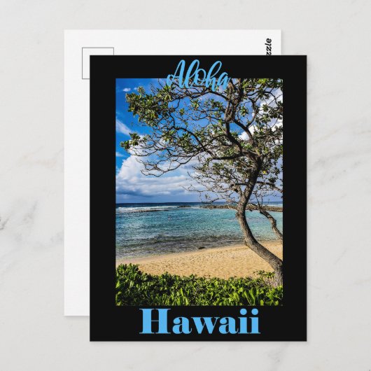 Aloha Hawaii reisposter Briefkaart (Voorkant / Achterkant)