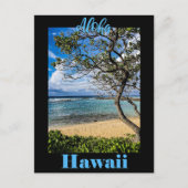 Aloha Hawaii reisposter Briefkaart (Voorkant)