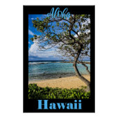 Aloha Hawaii reisposter Perfect Poster (Voorkant)