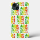 Aloha Hawaii Retro Summer Floral Case-Mate iPhone Case (Achterkant)