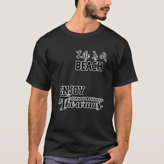 Aloha Hawaii Retro Sunset T-shirt (Voorkant)