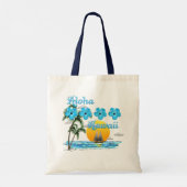 Aloha Hawaii Sailing Sunset Tote Bag (Achterkant)