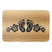 Aloha Hawaii Sandy Beach Bath Mat (Voorkant)