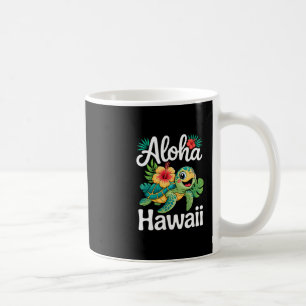 Aloha Hawaii Schildpad Hawaiaans Eiland Kinderen M Koffiemok