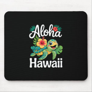 Aloha Hawaii Schildpad Hawaiaans Eiland Kinderen M Muismat