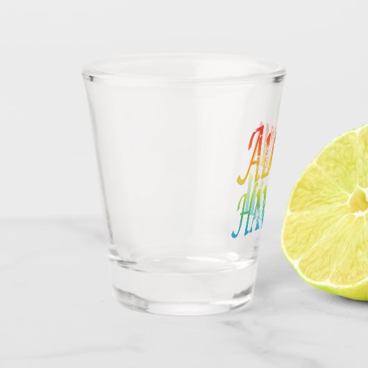 Aloha Hawaii Shot Glas (Links)