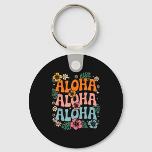 Aloha hawaii strand hawaiiaans eiland bloem luau sleutelhanger
