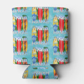 Aloha Hawaii Summer Surfboards Blikjeskoeler (Achterkant)