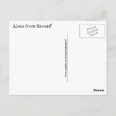 Aloha Hawaii - Sunset Ocean Briefkaart (Achterkant)