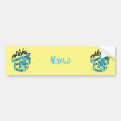 Aloha Hawaii Surf Rider Thunder_Cove Bumpersticker (Voorkant)