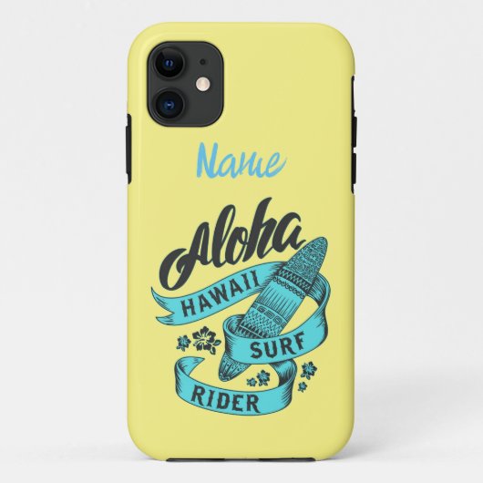 Aloha Hawaii Surf Rider Thunder_Cove Case-Mate iPhone Case (Achterkant)