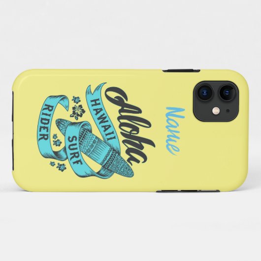 Aloha Hawaii Surf Rider Thunder_Cove Case-Mate iPhone Case (Achterkant (horizontaal))