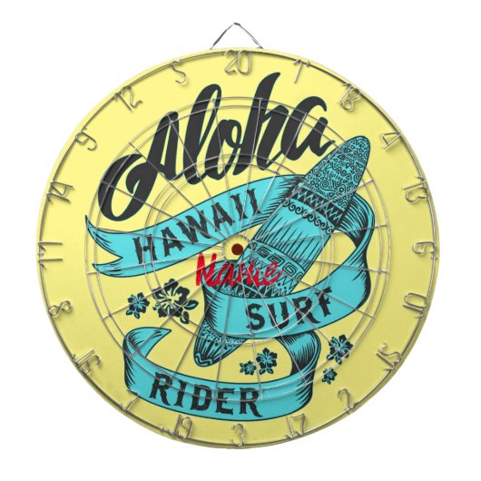 Aloha Hawaii Surf Rider Thunder_Cove Dartbord (Voorkant)
